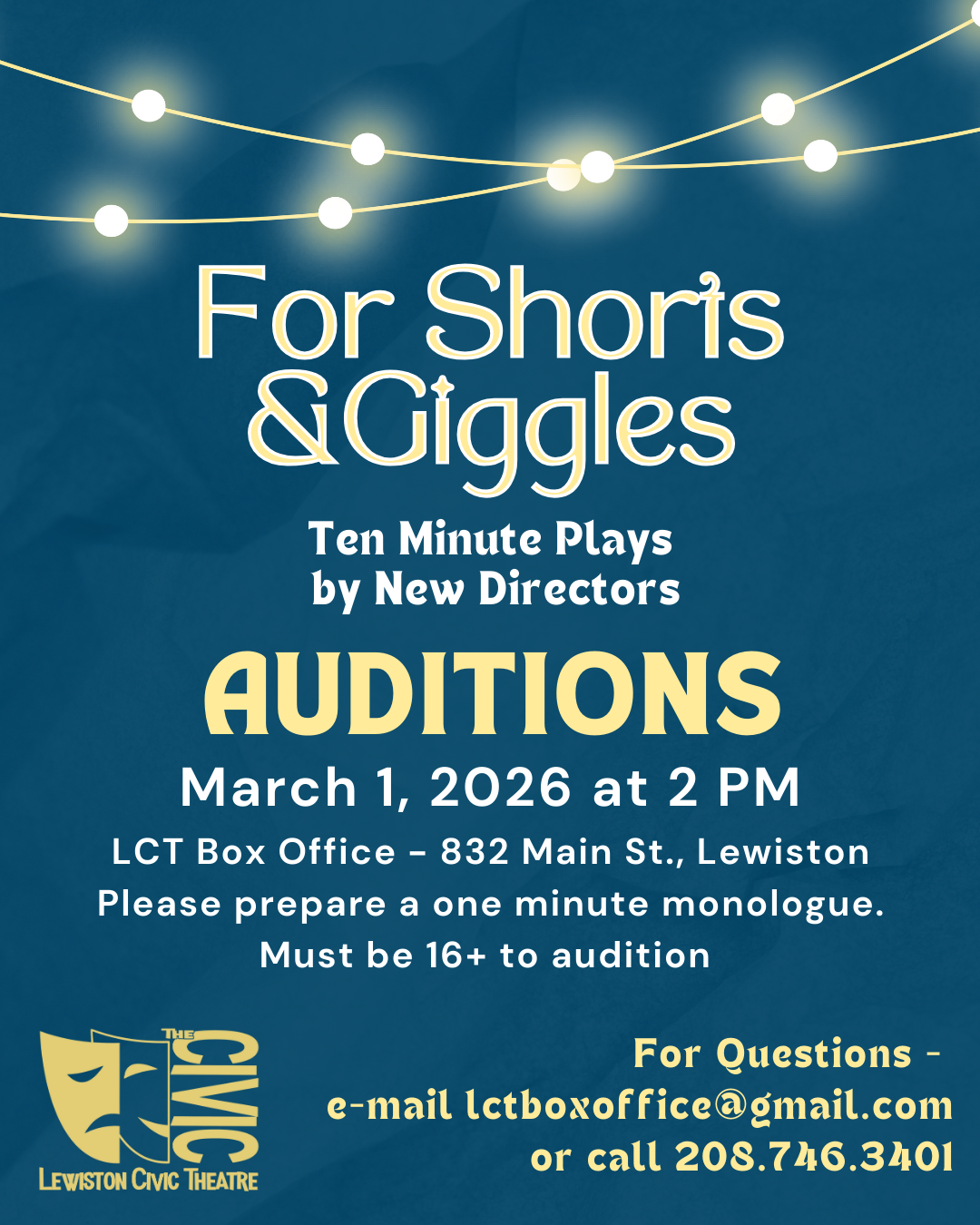 Shorts and Giggles Auditions
