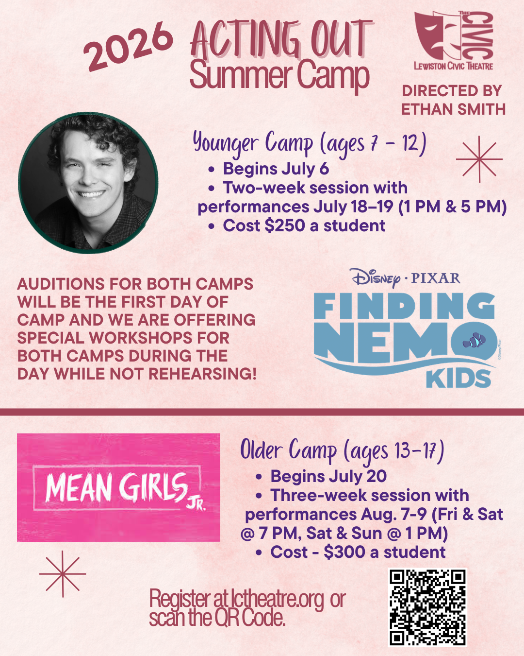 2026 Acting Out Announcement